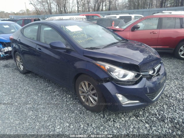 HYUNDAI ELANTRA 2014 5npdh4aexeh476861