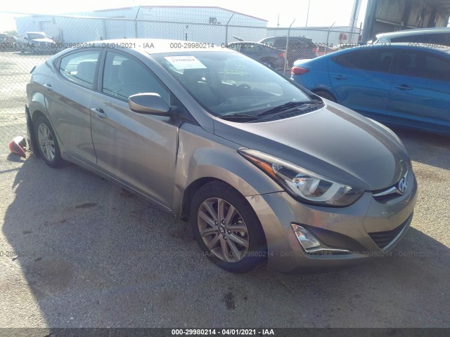 HYUNDAI ELANTRA 2014 5npdh4aexeh477153