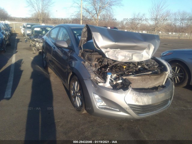 HYUNDAI ELANTRA 2014 5npdh4aexeh478500