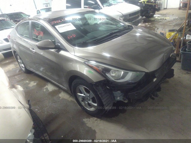 HYUNDAI ELANTRA 2014 5npdh4aexeh482210