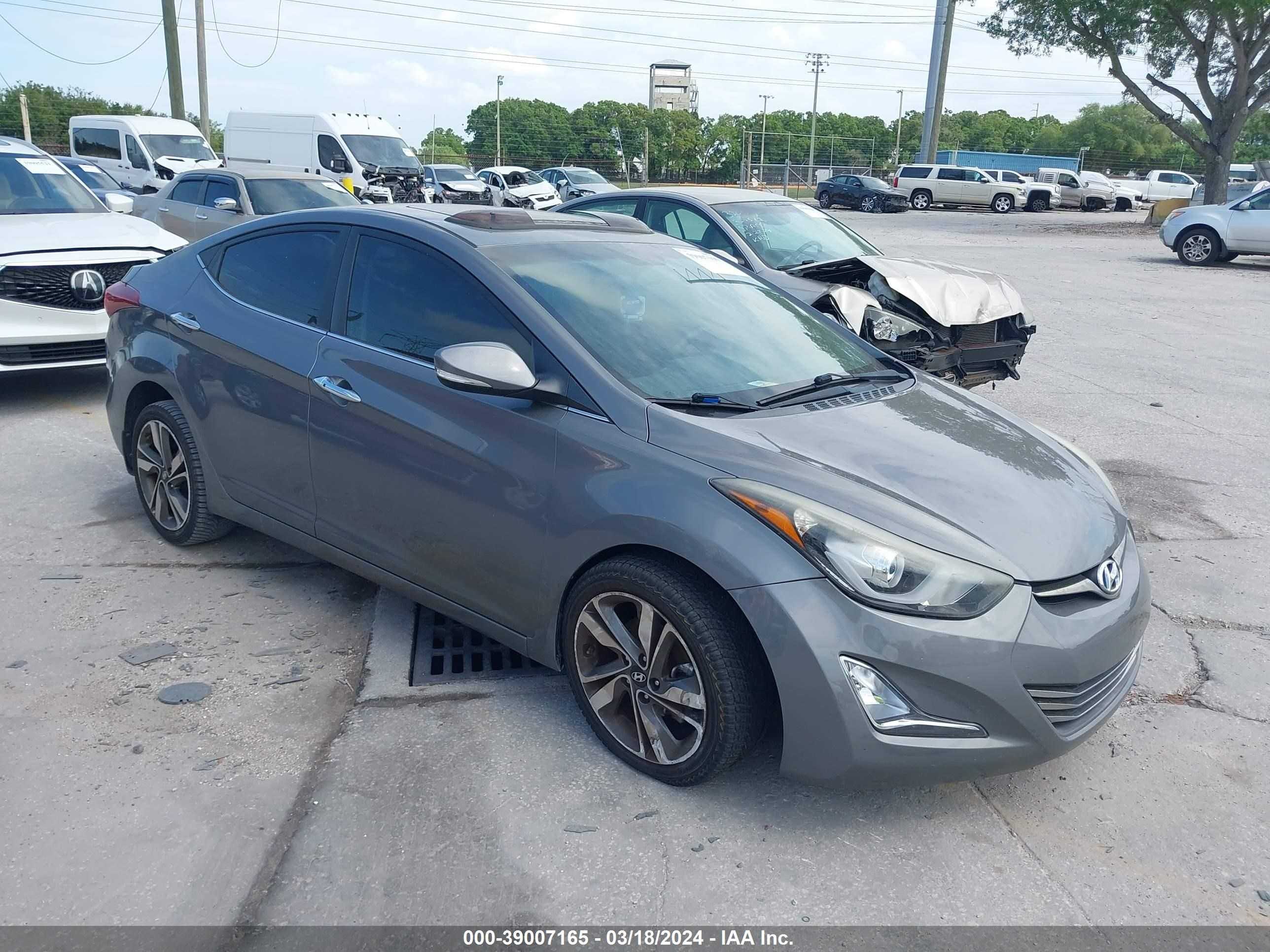 HYUNDAI ELANTRA 2014 5npdh4aexeh482790