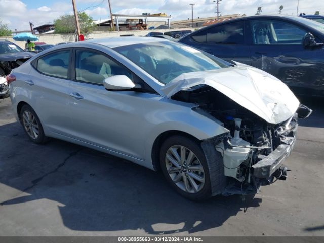 HYUNDAI ELANTRA 2014 5npdh4aexeh484099