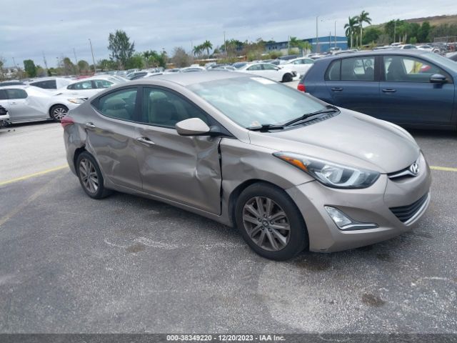 HYUNDAI ELANTRA 2014 5npdh4aexeh485401