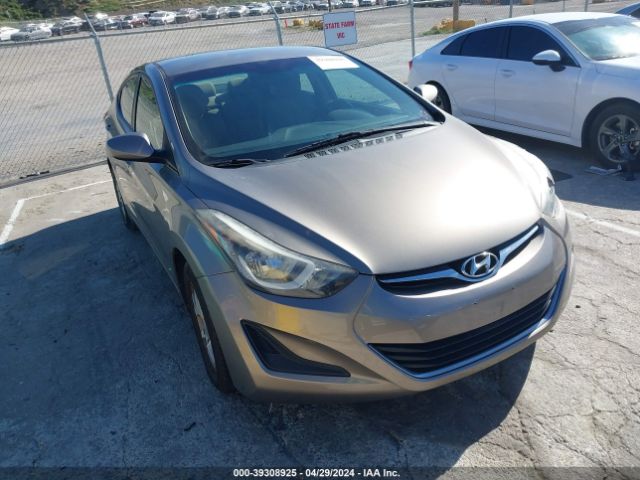 HYUNDAI ELANTRA 2014 5npdh4aexeh485897