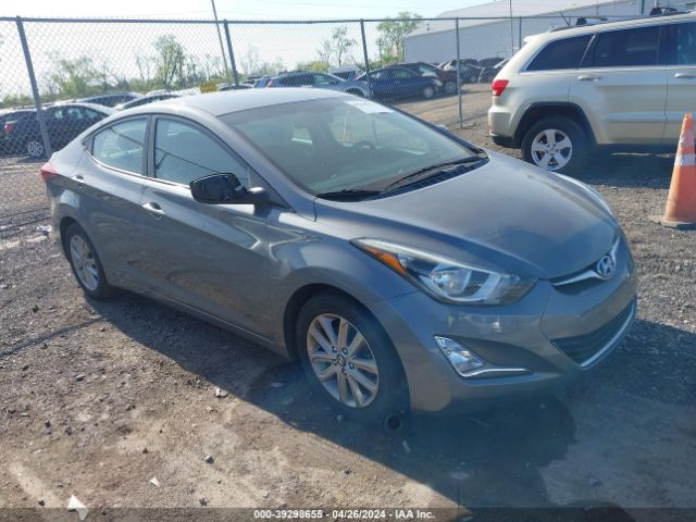 HYUNDAI ELANTRA 2014 5npdh4aexeh486497