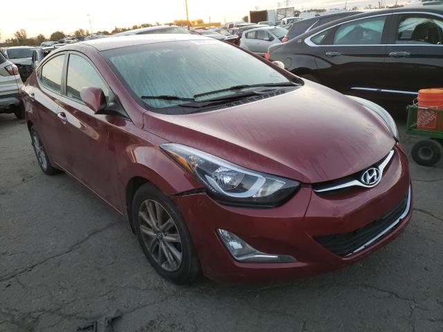 HYUNDAI ELANTRA SE 2014 5npdh4aexeh488332