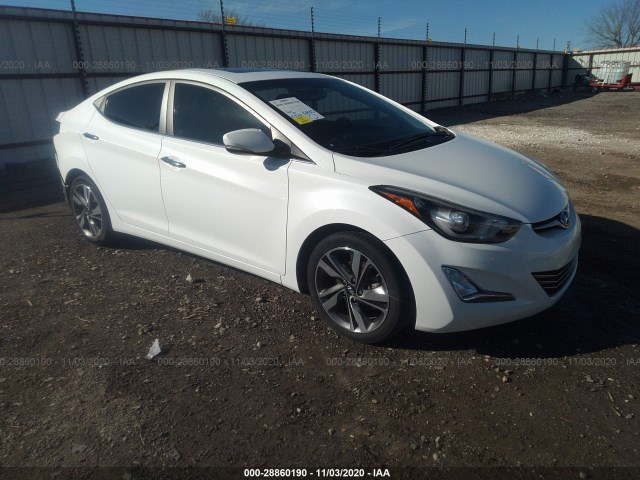 HYUNDAI ELANTRA 2014 5npdh4aexeh488573