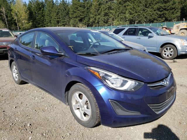 HYUNDAI ELANTRA SE 2014 5npdh4aexeh490811