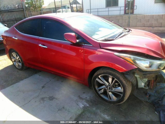 HYUNDAI ELANTRA 2014 5npdh4aexeh496401