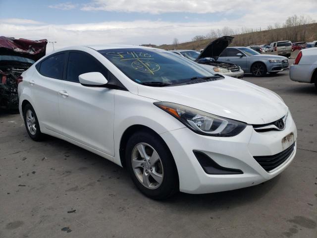 HYUNDAI ELANTRA SE 2014 5npdh4aexeh498374