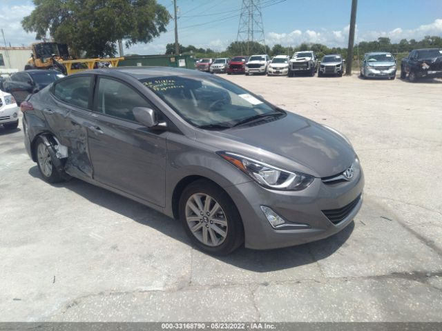 HYUNDAI ELANTRA 2014 5npdh4aexeh499718