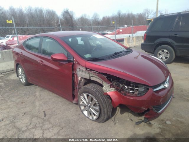 HYUNDAI ELANTRA 2014 5npdh4aexeh500480