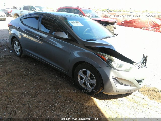 HYUNDAI ELANTRA 2014 5npdh4aexeh501130