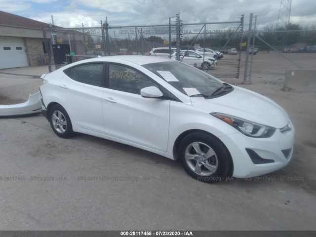 HYUNDAI ELANTRA 2014 5npdh4aexeh504156