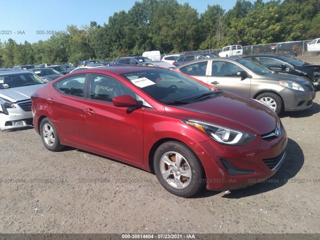 HYUNDAI ELANTRA 2014 5npdh4aexeh504481