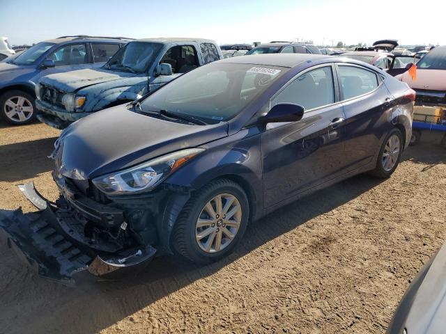 HYUNDAI ELANTRA SE 2014 5npdh4aexeh504688