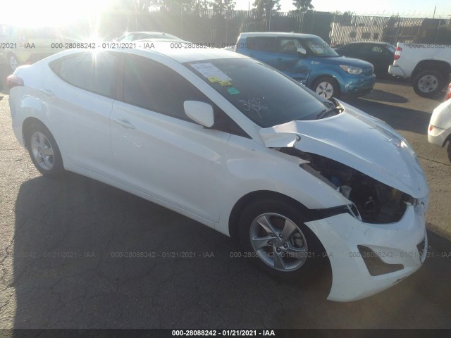 HYUNDAI ELANTRA 2014 5npdh4aexeh504948