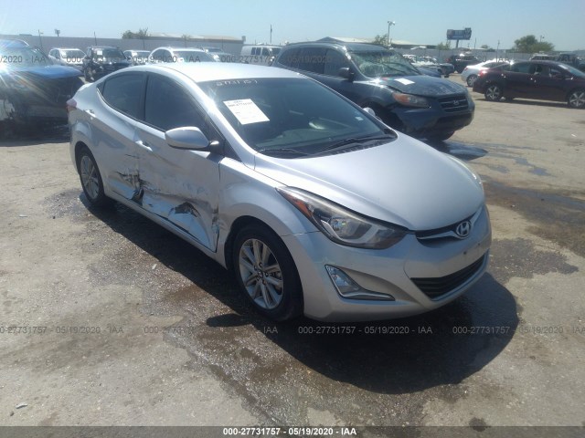 HYUNDAI ELANTRA 2014 5npdh4aexeh508126