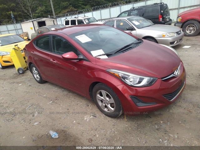 HYUNDAI ELANTRA 2014 5npdh4aexeh508515