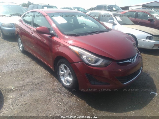 HYUNDAI ELANTRA 2014 5npdh4aexeh508529