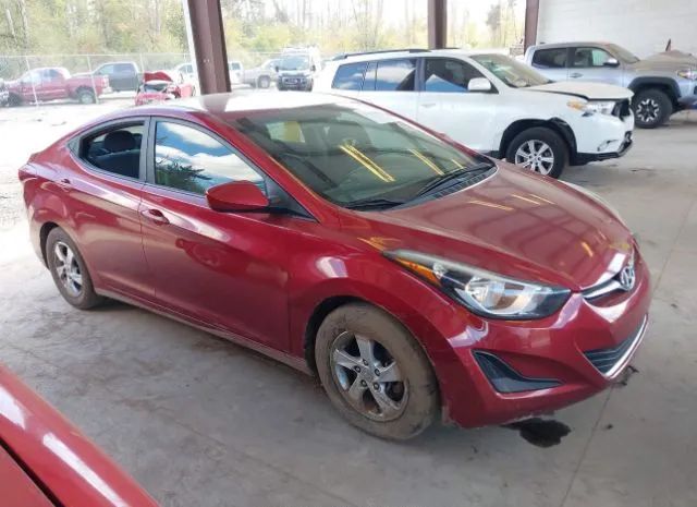 HYUNDAI ELANTRA 2014 5npdh4aexeh509566