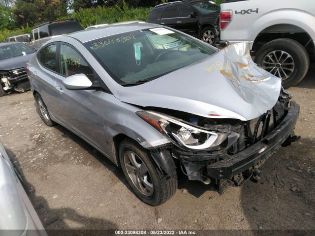 HYUNDAI ELANTRA 2014 5npdh4aexeh510345