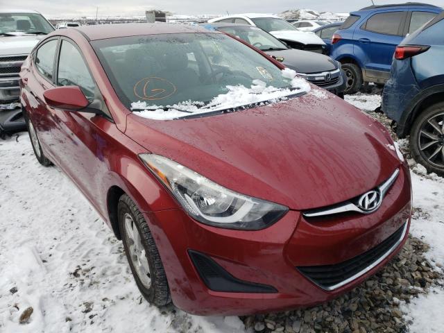 HYUNDAI ELANTRA SE 2014 5npdh4aexeh511043