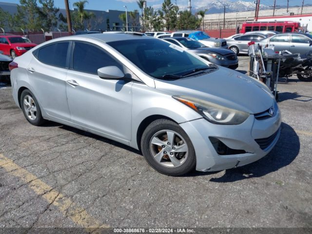 HYUNDAI ELANTRA 2014 5npdh4aexeh511415