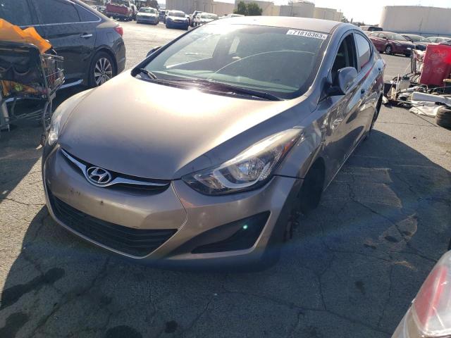 HYUNDAI ELANTRA 2014 5npdh4aexeh512564