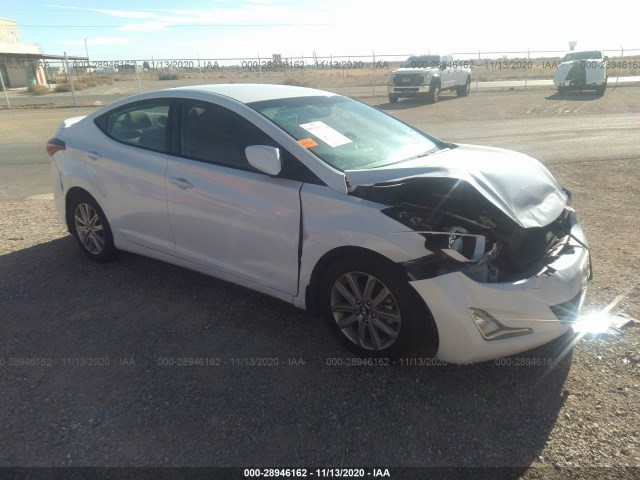 HYUNDAI ELANTRA 2014 5npdh4aexeh514315