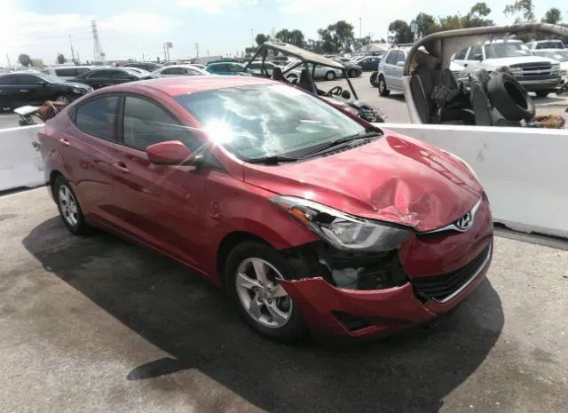 HYUNDAI ELANTRA 2014 5npdh4aexeh515416