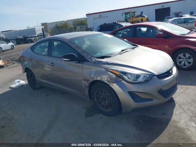 HYUNDAI ELANTRA 2014 5npdh4aexeh517165