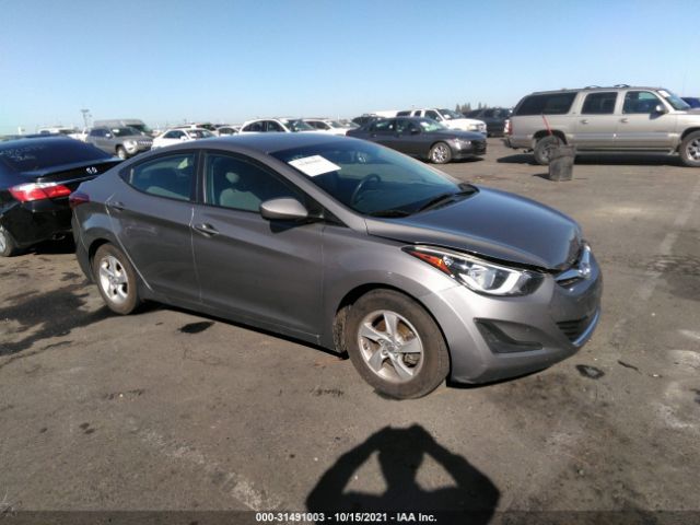 HYUNDAI ELANTRA 2014 5npdh4aexeh520695