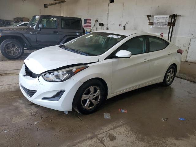 HYUNDAI ELANTRA SE 2014 5npdh4aexeh525346