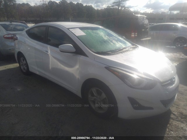 HYUNDAI ELANTRA 2014 5npdh4aexeh526092