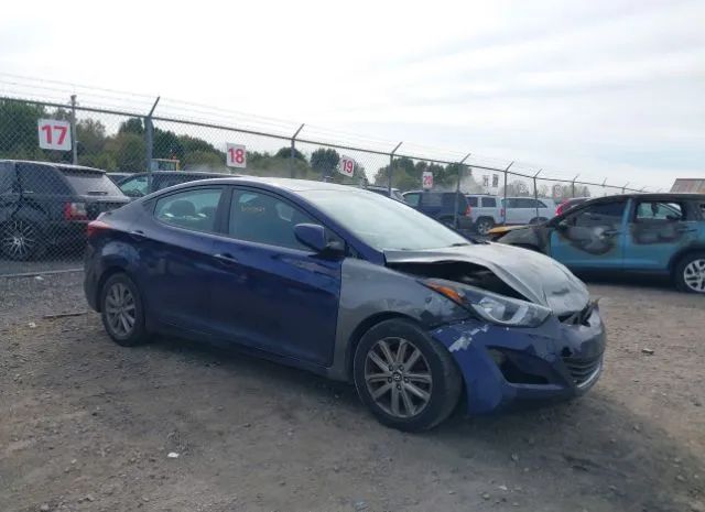 HYUNDAI ELANTRA 2014 5npdh4aexeh529266