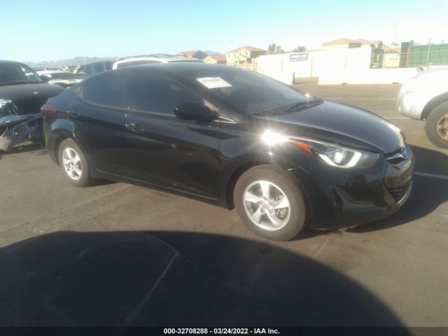 HYUNDAI ELANTRA 2014 5npdh4aexeh531843