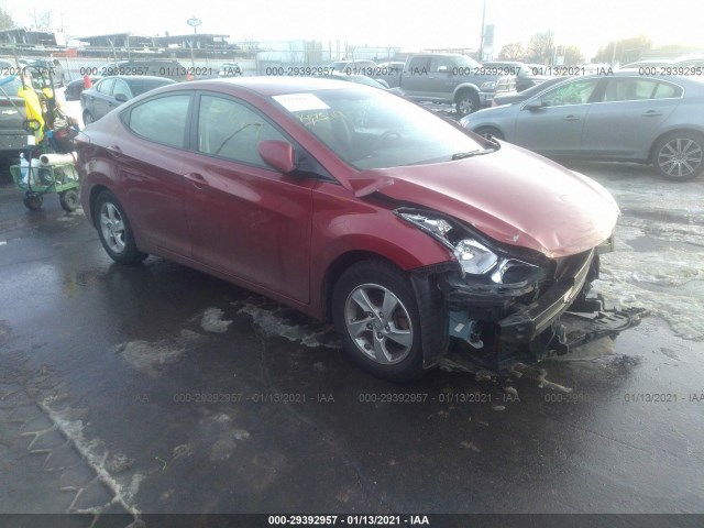 HYUNDAI ELANTRA 2014 5npdh4aexeh533432