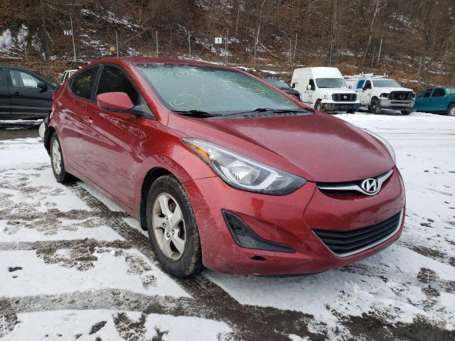 HYUNDAI ELANTRA SE 2014 5npdh4aexeh534841