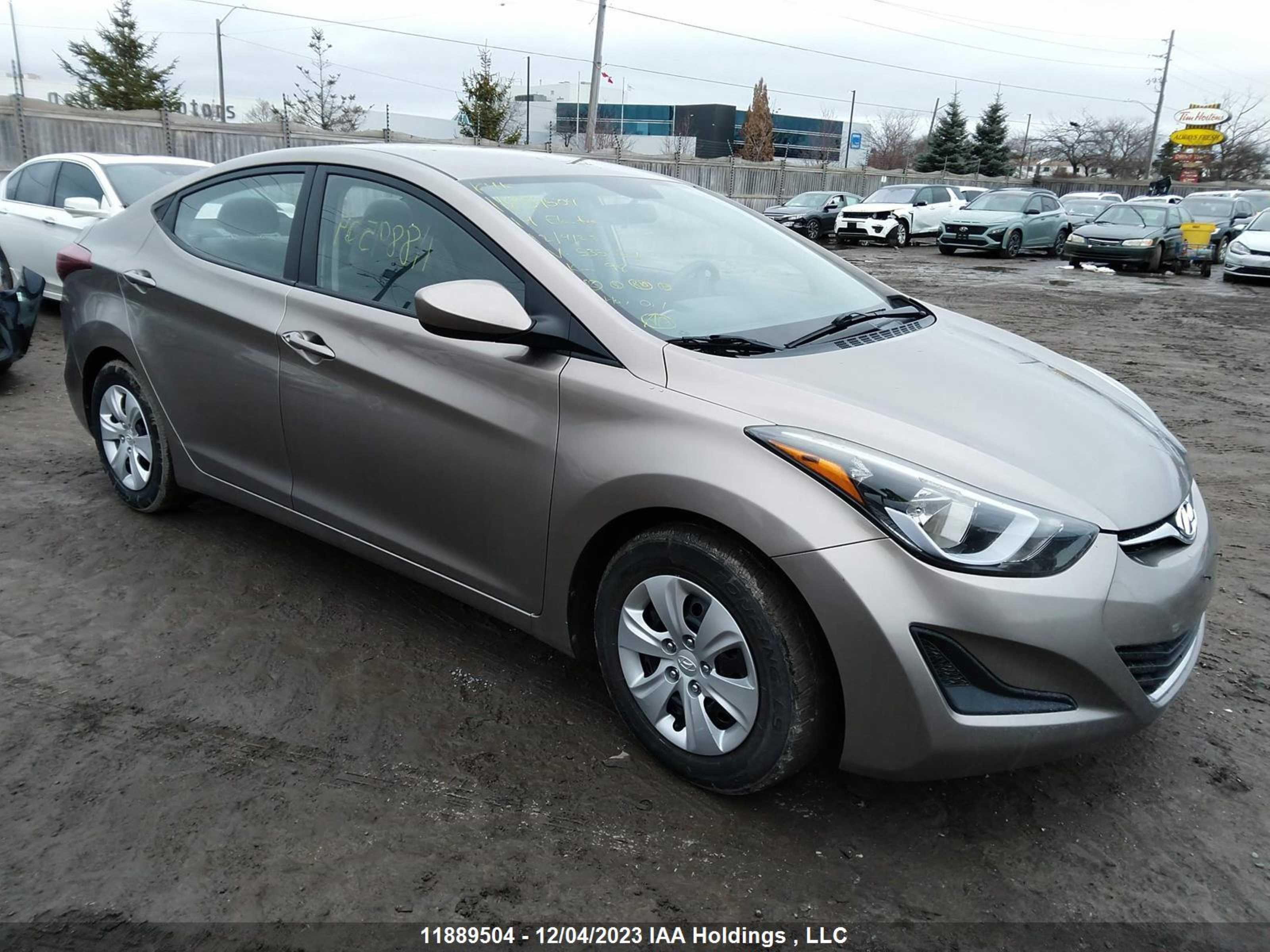 HYUNDAI ELANTRA 2014 5npdh4aexeh535584