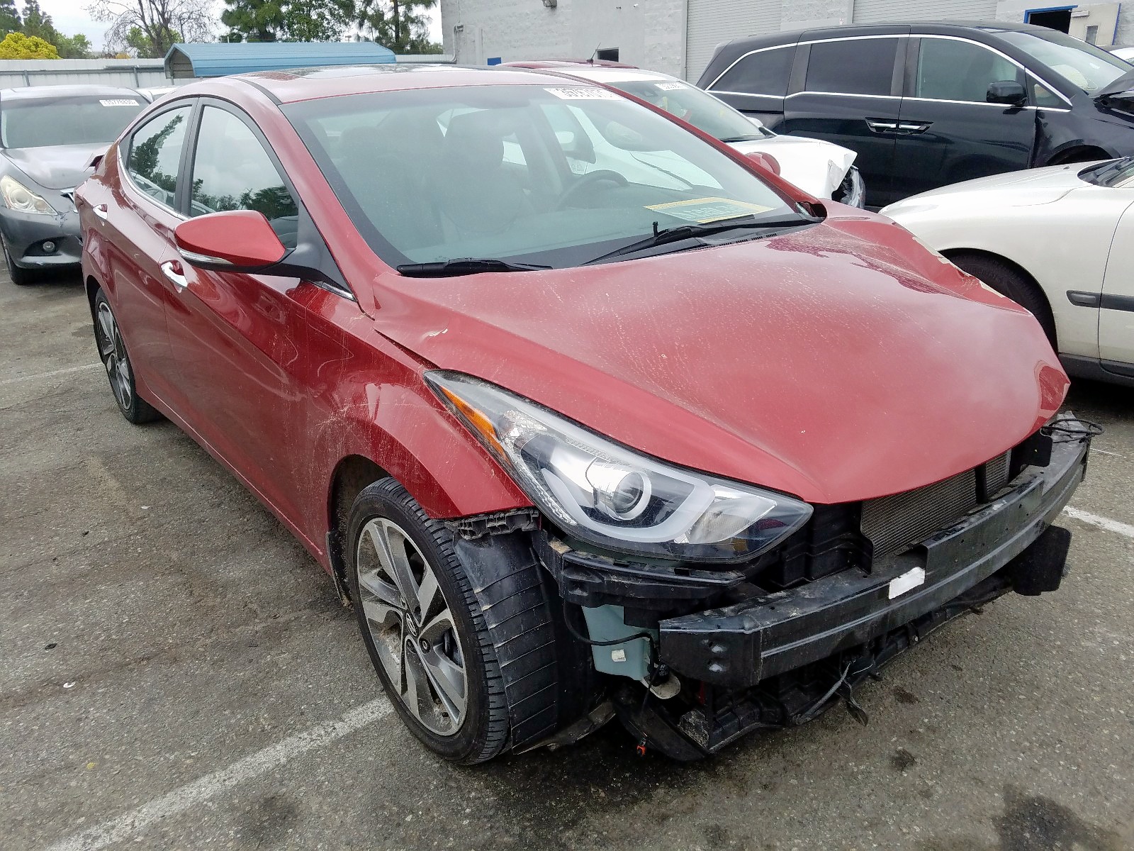 HYUNDAI ELANTRA SE 2014 5npdh4aexeh536556