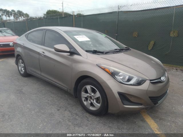 HYUNDAI ELANTRA 2014 5npdh4aexeh536704