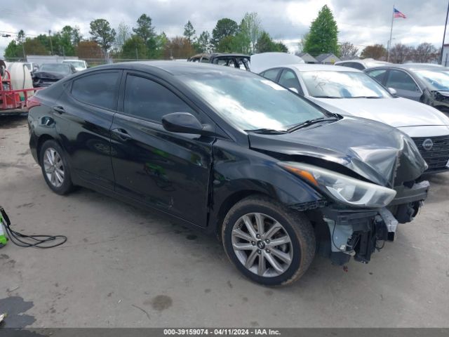 HYUNDAI ELANTRA 2014 5npdh4aexeh538078