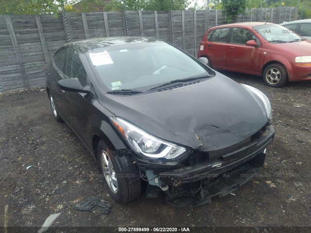 HYUNDAI ELANTRA 2014 5npdh4aexeh538761