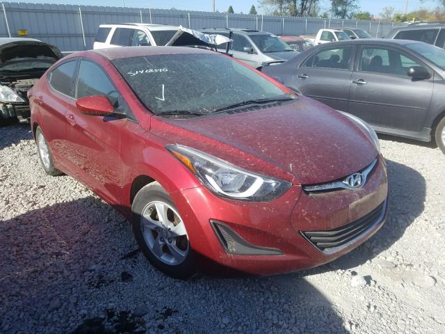 HYUNDAI ELANTRA SE 2014 5npdh4aexeh539697