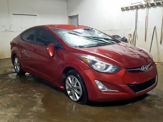 HYUNDAI ELANTRA SE 2014 5npdh4aexeh540266