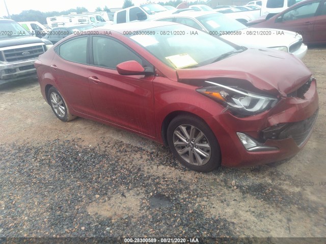 HYUNDAI ELANTRA 2014 5npdh4aexeh540350