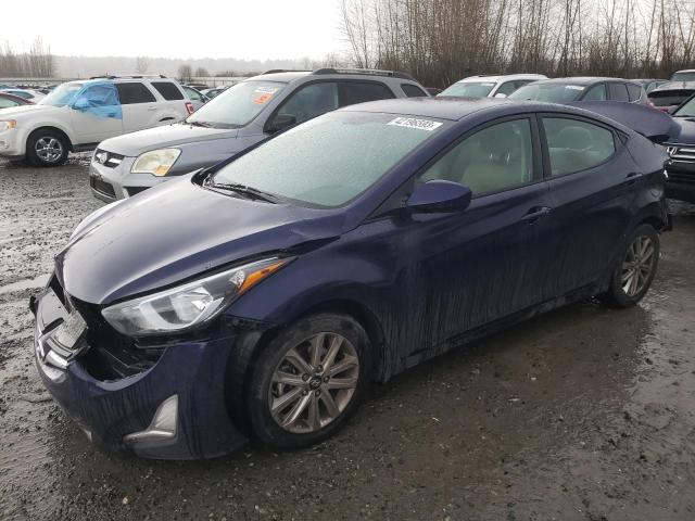 HYUNDAI ELANTRA SE 2014 5npdh4aexeh542793