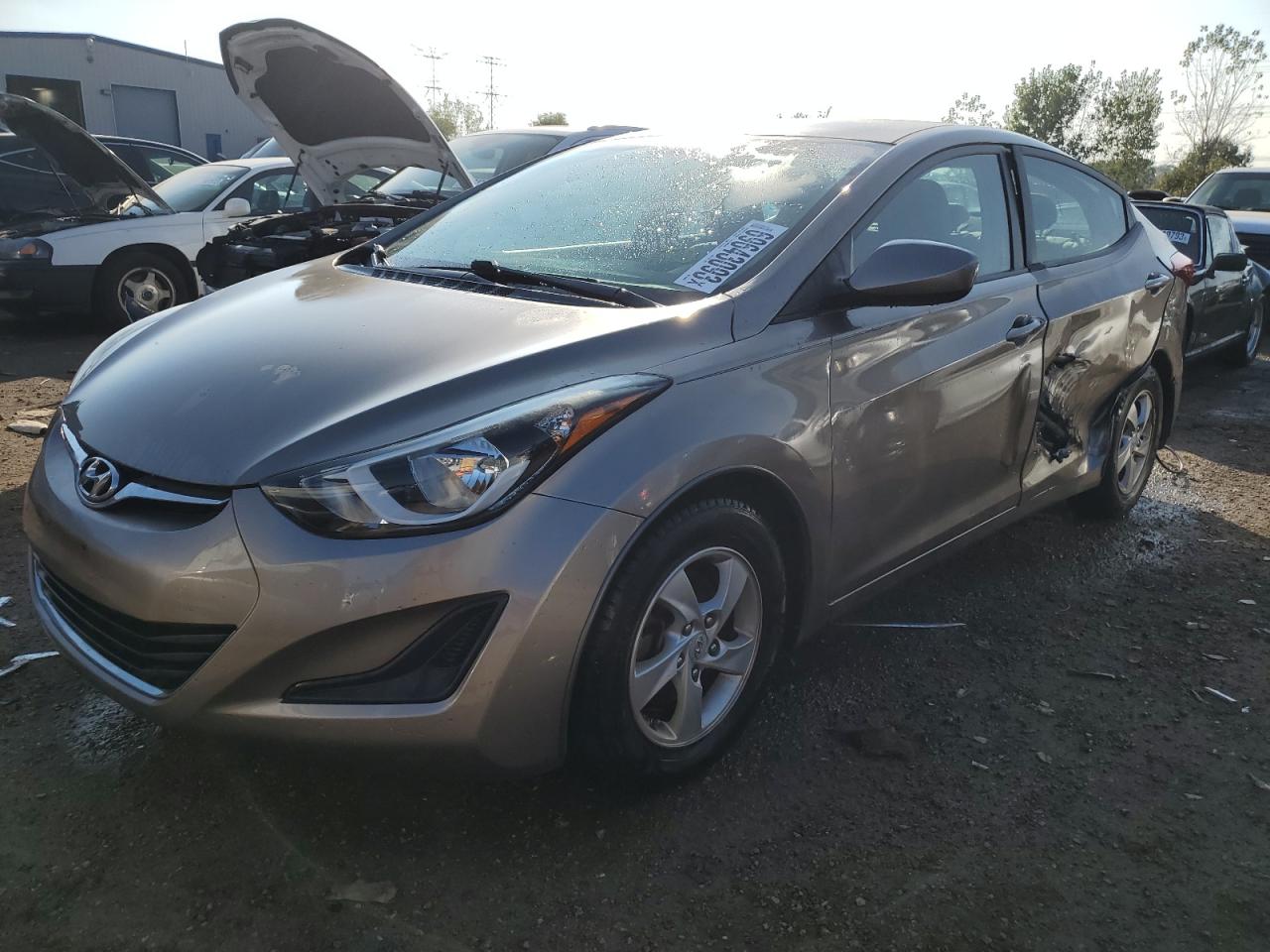 HYUNDAI ELANTRA 2014 5npdh4aexeh544446