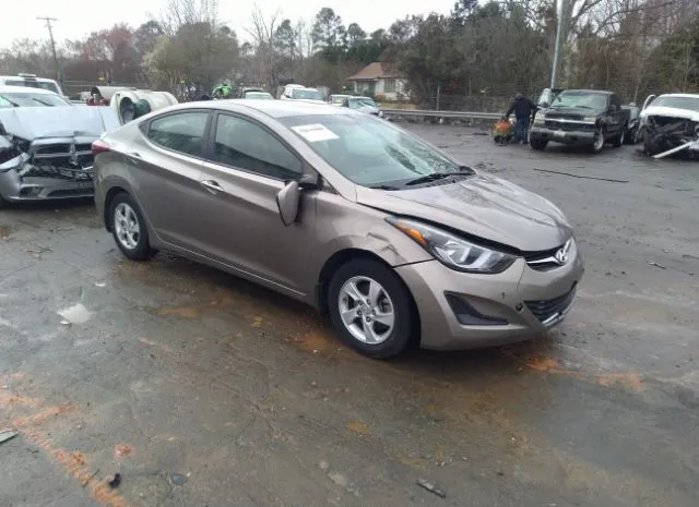 HYUNDAI ELANTRA 2014 5npdh4aexeh546228